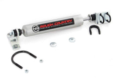 Rough Country N3 Steering Stabilizer - 8734530 - Black Patch Performance - ROUG8734530