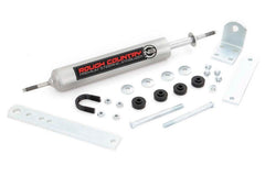 Rough Country N3 Steering Stabilizer - 8734830 - Black Patch Performance - ROUG8734830