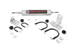 Rough Country Steering Stabilizer - 8735530 - Black Patch Performance - ROUG8735530