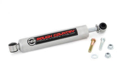 Rough Country N3 Steering Stabilizer - 8736830 - Black Patch Performance - ROUG8736830