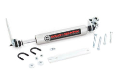 Rough Country N3 Steering Stabilizer - 8738430 - Black Patch Performance - ROUG8738430