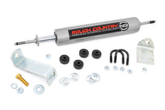 Rough Country N3 Steering Stabilizer - 8738530 - Black Patch Performance - ROUG8738530