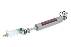 Rough Country N3 Steering Stabilizer - 8738530 - Black Patch Performance - ROUG8738530