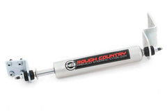 Rough Country N3 Steering Stabilizer - 8738630 - Black Patch Performance - ROUG8738630
