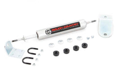 Rough Country N3 Steering Stabilizer - 8738730 - Black Patch Performance - ROUG8738730