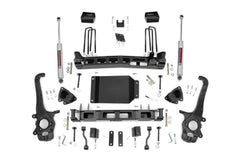 Rough Country 4 in Suspension Lift Kit w/Shocks - 874.20 - Black Patch Performance - ROUG874.20