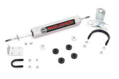 Rough Country N3 Steering Stabilizer - 8743530 - Black Patch Performance - ROUG8743530