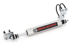 Rough Country N3 Steering Stabilizer - 8743530 - Black Patch Performance - ROUG8743530