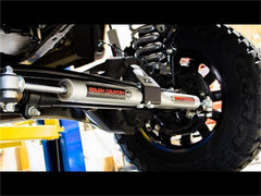 Rough Country N3 Dual Steering Stabilizer - 8749530 - Black Patch Performance - ROUG8749530