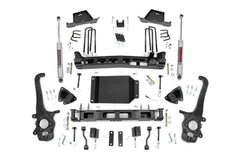 Rough Country 6 in Suspension Lift Kit w/Shocks - 875.20 - Black Patch Performance - ROUG875.20