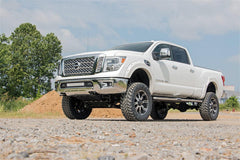Rough Country 6 in Suspension Lift Kit w/Shock - 87730 - Black Patch Performance - ROUG87730