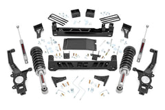 Rough Country 6 in Suspension Lift Kit w/Shocks - 87932 - Black Patch Performance - ROUG87932