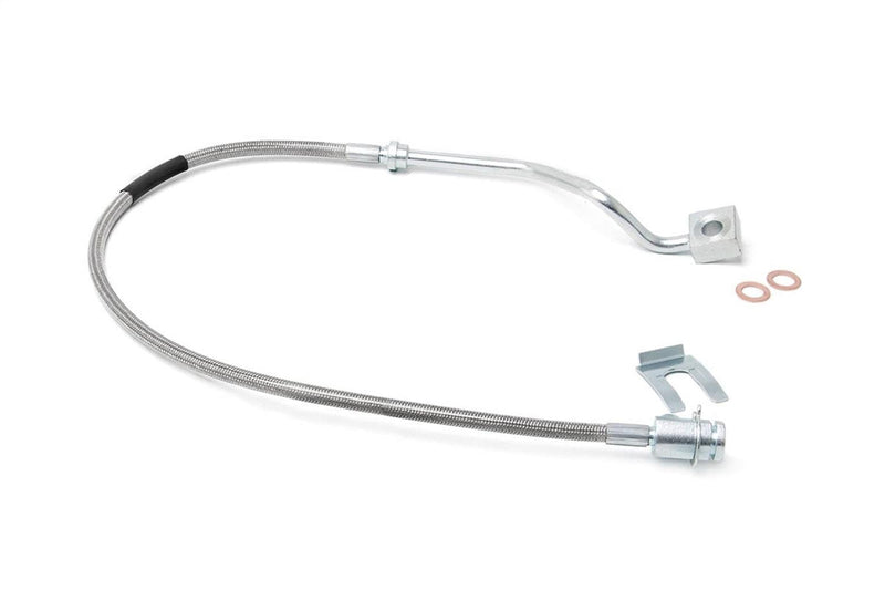 Rough Country Stainless Steel Brake Lines - 89713 - Black Patch Performance - ROUG89713