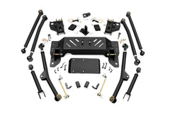 Rough Country X-Flex Long Arm Upgrade Kit - 90200U - Black Patch Performance - ROUG90200U