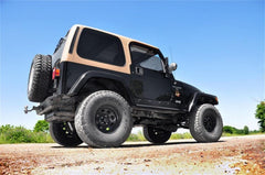 Rough Country 4 in Suspension Lift Kit w/Shocks - 90640 - Black Patch Performance - ROUG90640