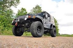 Rough Country 4 in Suspension Lift Kit w/Shocks - 90640 - Black Patch Performance - ROUG90640