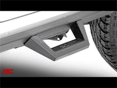 Rough Country Wheel To Wheel Nerf Step Bar - 90763 - Black Patch Performance - ROUG90763