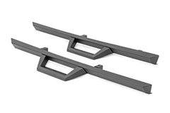 Rough Country Wheel To Wheel Nerf Step Bar - 90763 - Black Patch Performance - ROUG90763