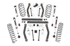 Rough Country 4 in Suspension Lift Kit w/Shocks - 90777 - Black Patch Performance - ROUG90777