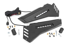 Rough Country Front Bumper Panels - 92025 - Black Patch Performance - ROUG92025