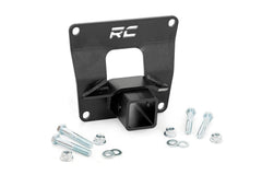 Rough Country Receiver Hitch Plate - 92028 - Black Patch Performance - ROUG92028