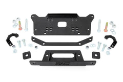 Rough Country Winch Mounting Plate - 92029 - Black Patch Performance - ROUG92029