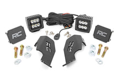 Rough Country Black Series LED Kit - 92032 - Black Patch Performance - ROUG92032