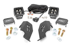 Rough Country Black Series LED Kit - 92033 - Black Patch Performance - ROUG92033