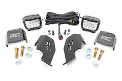 Rough Country Black Series LED Kit - 92035 - Black Patch Performance - ROUG92035