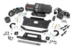 Rough Country Winch Mounting Plate - 92061 - Black Patch Performance - ROUG92061