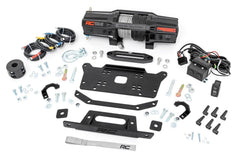 Rough Country Winch Mounting Plate - 92062 - Black Patch Performance - ROUG92062