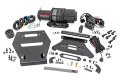 Rough Country Winch Mounting Plate - 92063 - Black Patch Performance - ROUG92063