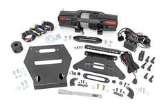 Rough Country Winch Mounting Plate - 92064 - Black Patch Performance - ROUG92064