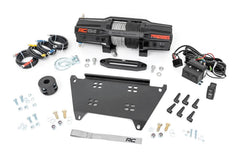 Rough Country Winch Mounting Plate - 92066 - Black Patch Performance - ROUG92066