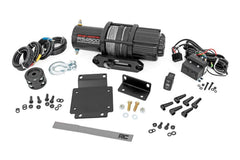 Rough Country Winch Mounting Plate - 92069 - Black Patch Performance - ROUG92069