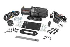 Rough Country Winch Mounting Plate - 92071 - Black Patch Performance - ROUG92071