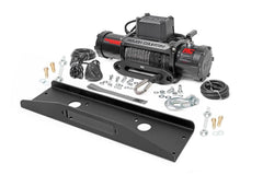 Rough Country Winch Mounting Plate - 92073 - Black Patch Performance - ROUG92073