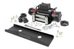 Rough Country Winch Mounting Plate - 92074 - Black Patch Performance - ROUG92074