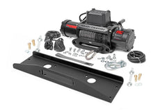 Rough Country Winch Mounting Plate - 92075 - Black Patch Performance - ROUG92075