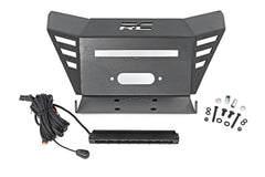 Rough Country Winch Mounting Plate - 92078 - Black Patch Performance - ROUG92078