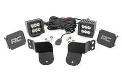 Rough Country Black Series Cube Kit - 93022 - Black Patch Performance - ROUG93022
