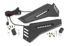 Rough Country Front Bumper Panels - 93044 - Black Patch Performance - ROUG93044
