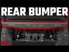 Rough Country LED Rear Bumper - 93045 - Black Patch Performance - ROUG93045