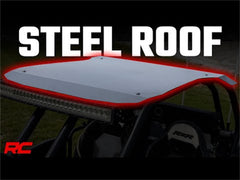 Rough Country Metal Fab Roof - 93054 - Black Patch Performance - ROUG93054