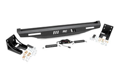Rough Country LED Rear Bumper - 93059 - Black Patch Performance - ROUG93059