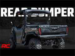 Rough Country LED Rear Bumper - 93059 - Black Patch Performance - ROUG93059