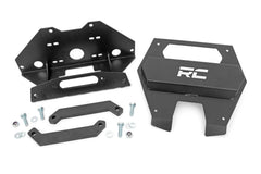 Rough Country Winch Mounting Plate - 93063 - Black Patch Performance - ROUG93063