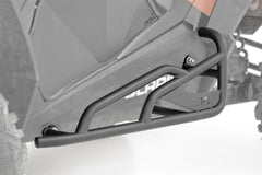 Rough Country Rock Sliders - 93064 - Black Patch Performance - ROUG93064