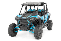 Rough Country Rock Sliders - 93065 - Black Patch Performance - ROUG93065