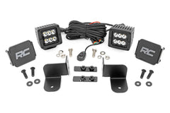 Rough Country Black Series LED Kit - 93082 - Black Patch Performance - ROUG93082